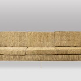 Florence Knoll Sofa and Armchairs, for Knoll, 1960s-70s.