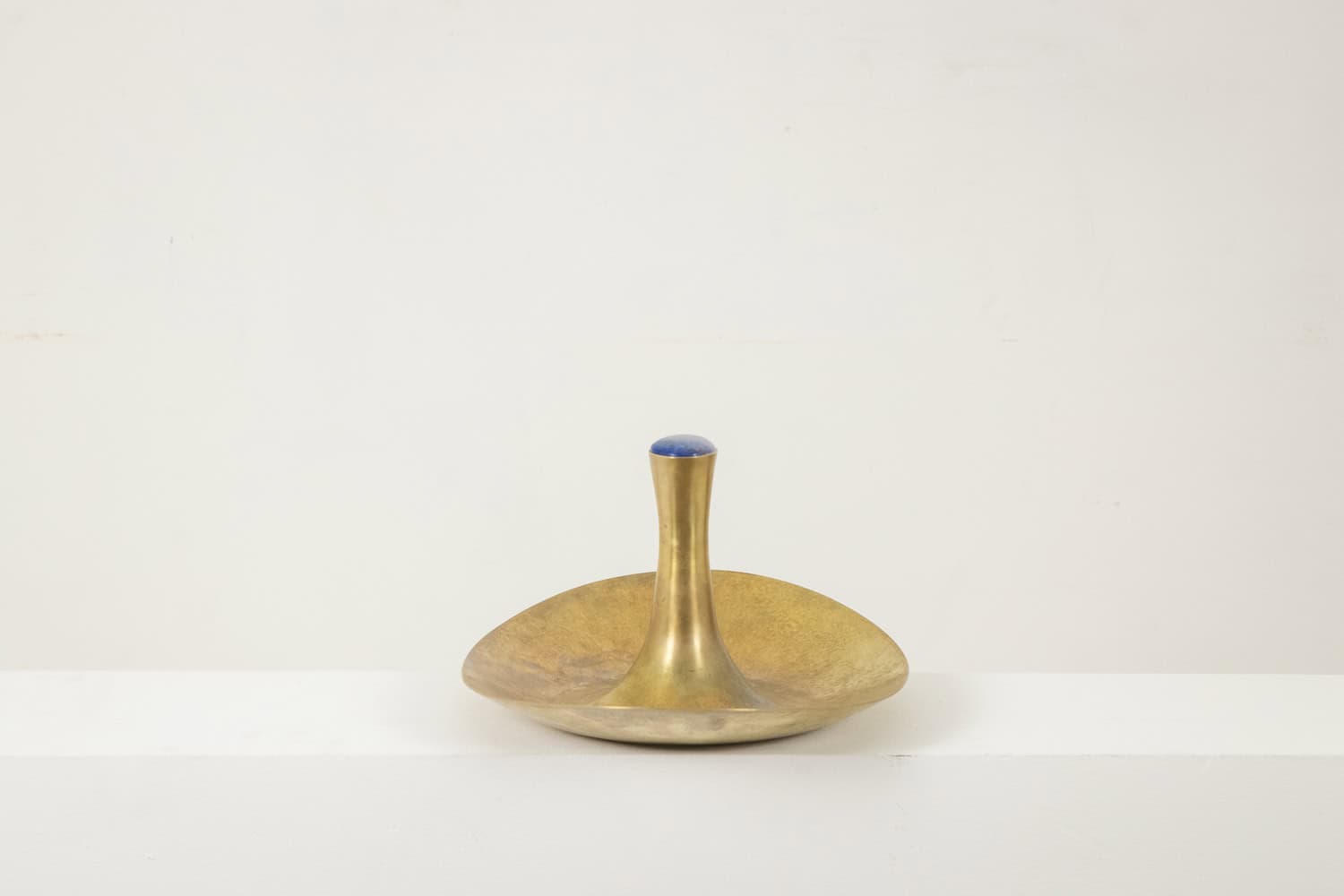 Philippe Hiquily Bronze Cup, Hammered and Gilded, Signed, 1980s - Image 3