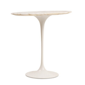 Eero Saarinen Oval Tulip Side Table for Knoll,  Circa 1950