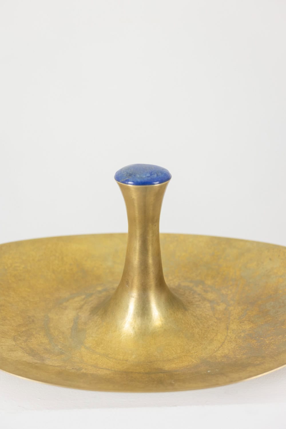 Philippe Hiquily Bronze Cup, Hammered and Gilded, Signed, 1980s - Image 4