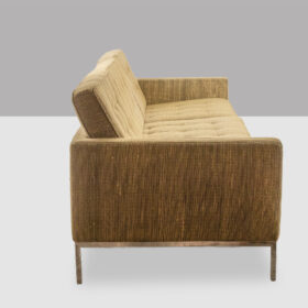 Florence Knoll Sofa and Armchairs, for Knoll, 1960s-70s.