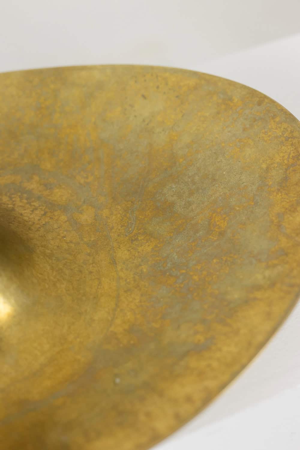 Philippe Hiquily Bronze Cup, Hammered and Gilded, Signed, 1980s - Image 7