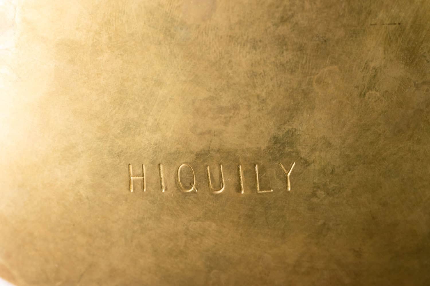 Philippe Hiquily Bronze Cup, Hammered and Gilded, Signed, 1980s - Image 8