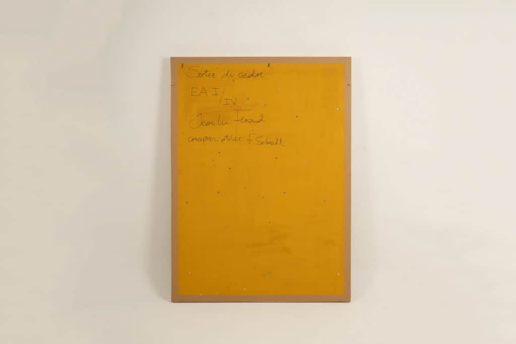 “Sortez du cadre!” Bas-relief, Weathered Wood, Contemporary - Image 9