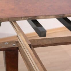 Expandable Art Deco Dining Table, Thuja Roots, Lacquered, France, circa 1930 - Image 17