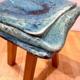 Judith van den Boom ‘Vitrified Variables’ Porcelain Stool, Netherlands, 2012