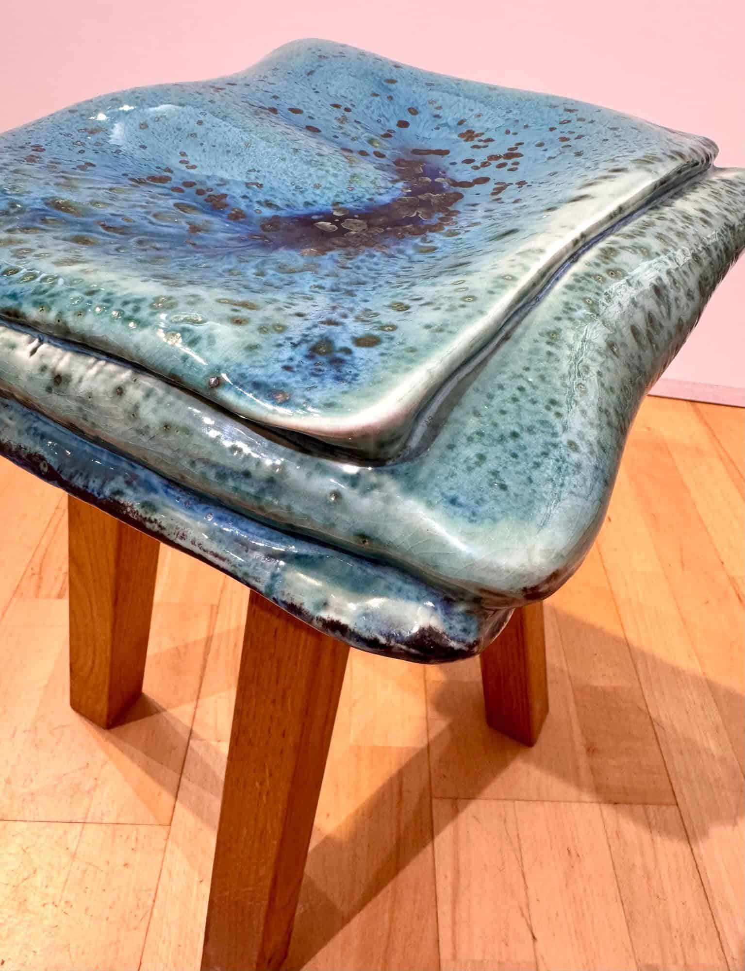 Judith van den Boom ‘Vitrified Variables’ Porcelain Stool, Netherlands, 2012 - Image 4