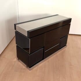 Vintage Italian Modern Dry Bar attributed to Willy Rizzo, 1970