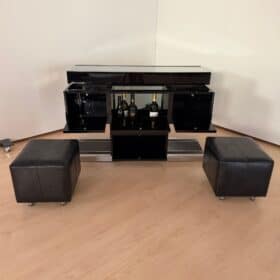 Vintage Italian Modern Dry Bar attributed to Willy Rizzo, 1970