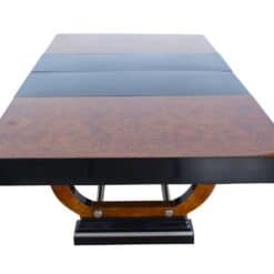 Expandable Art Deco Dining Table, Thuja Roots, Lacquered, France, circa 1930 - Image 6