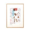 Basquiat Color Silkscreen Print - Styylish