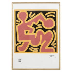 Keith Haring Numbered Print, Silkscreen, 1990s