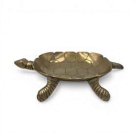 Turtle Brass Vide-Poche, French, 1970s