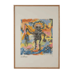 Basquiat Numbered Silkscreen Print - Styylish