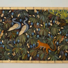 Painted Decorative Panel, “Paradise Lost,” Contemporary