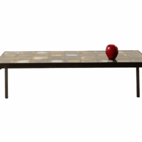 Roger Capron Coffee Table, Ceramic, “Planète,” 1970