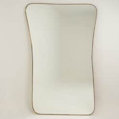 Alternative view of Gio Ponti Style Mirror, Brass, 1980s/1990s.