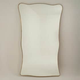 Pair of Ponti Style Mirrors, 1980s.