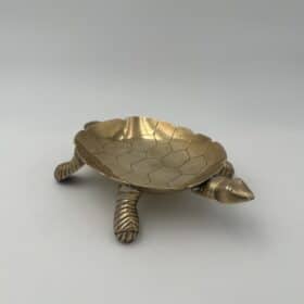 Turtle Brass Vide-Poche, French, 1970s