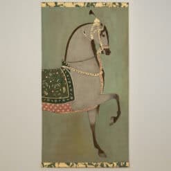Alternative view of Indian Horse on Canvas, Contemporary.