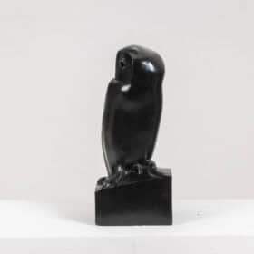 François Pompon Owl Sculpture, “Grand-Duc,