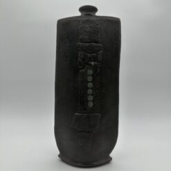 Brutalist Black Ceramic Vase- Styylish