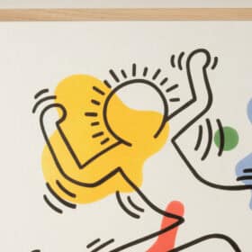 Keith Haring Numbered Print, Silkscreen, 1990s