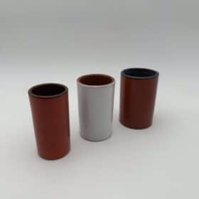 Small Glazed Ceramic Vases, Set of Three, 1950s