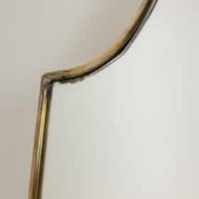 Gio Ponti Style Mirrors, Pair of Mirrors, 1980s-90s.