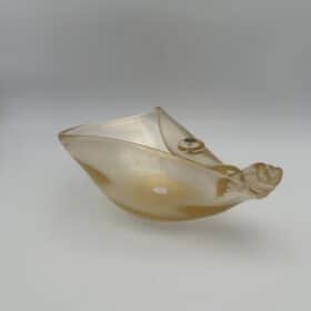 Murano Glass Bowl, Barovier and Toso, 1950s-1960s