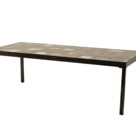 Roger Capron Coffee Table, Ceramic, “Planète,” 1970