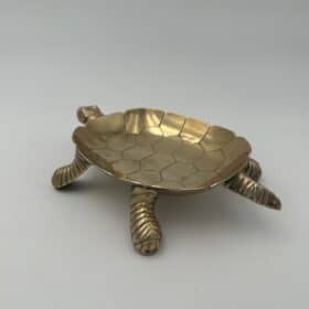 Turtle Brass Vide-Poche, French, 1970s
