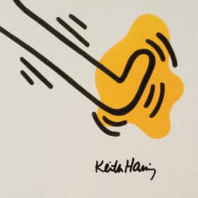 Keith Haring Numbered Print, Silkscreen, 1990s