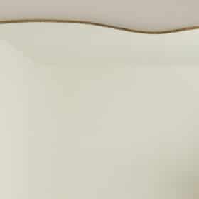 Pair of Ponti Style Mirrors, 1980s.