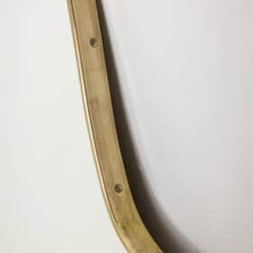 Gio Ponti Style Mirrors, Pair of Mirrors, 1980s-90s.