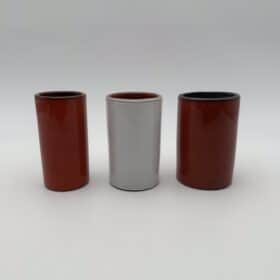 Small Glazed Ceramic Vases, Set of Three, 1950s