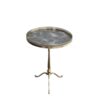 Neoclassical Style Brass Gueridon - Styylish
