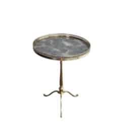 Neoclassical Style Brass Gueridon - Styylish