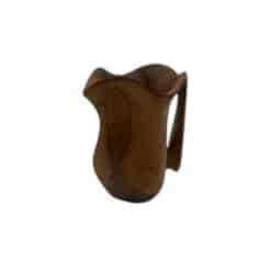 Small Sculptural Walnut Pitcher - Styylish