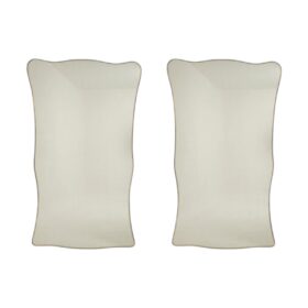 Pair of Ponti Style Mirrors, 1980s.
