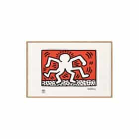 Keith Haring Numbered Color Print, Silkscreen, 1990s