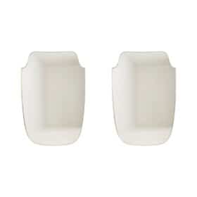 Gio Ponti Style Mirrors, Pair of Mirrors, 1980s-90s.
