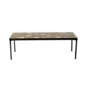 Roger Capron Coffee Table, Ceramic, “Planète,” 1970