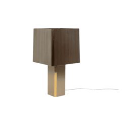 Large Brushed Metal Lamp - Styylish
