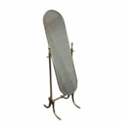Polished Brass Cheval Mirror - Styylish