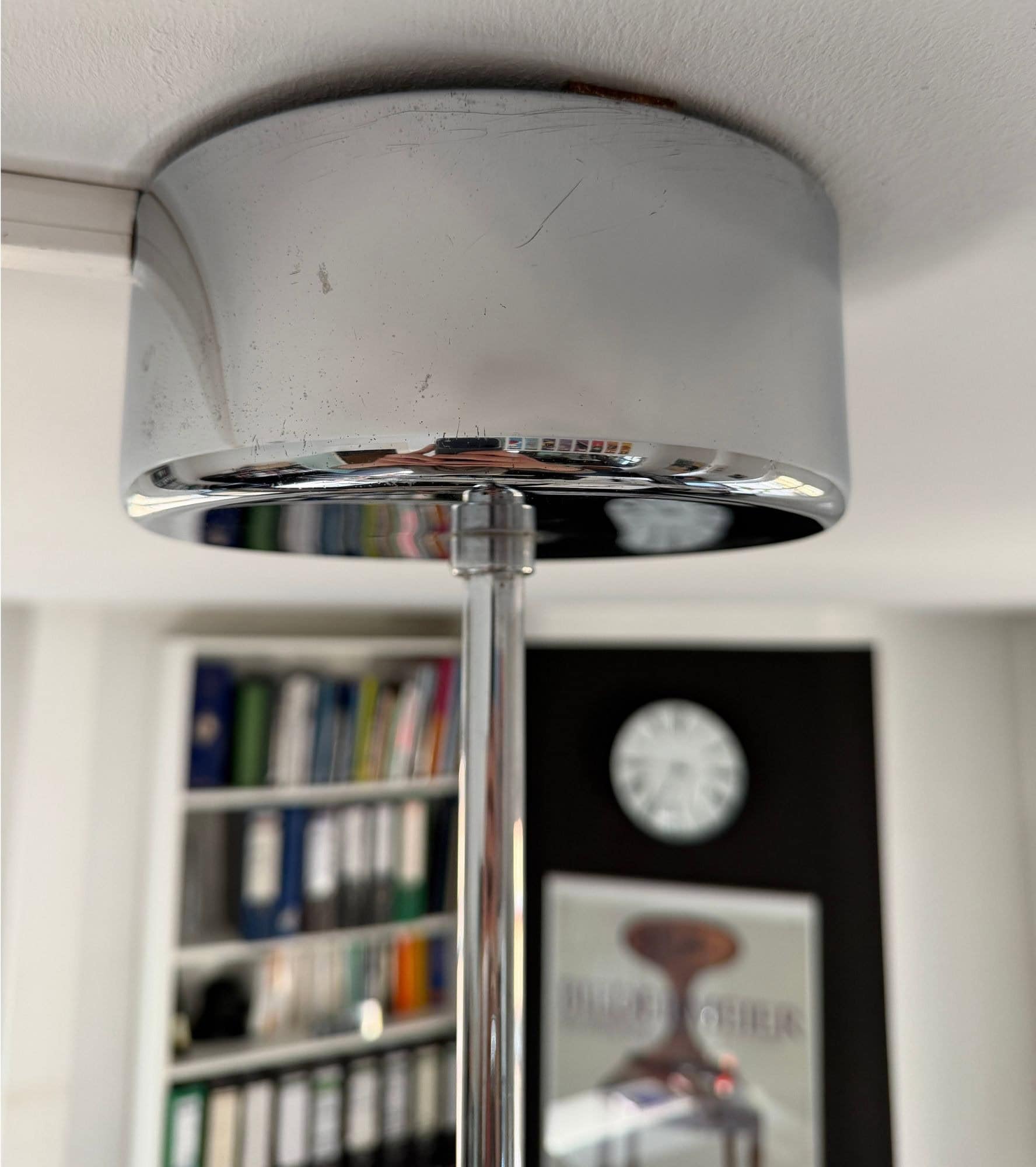 Bauhaus Streamline Moderne Ceiling Lamp, Germany circa 1935 - Image 11