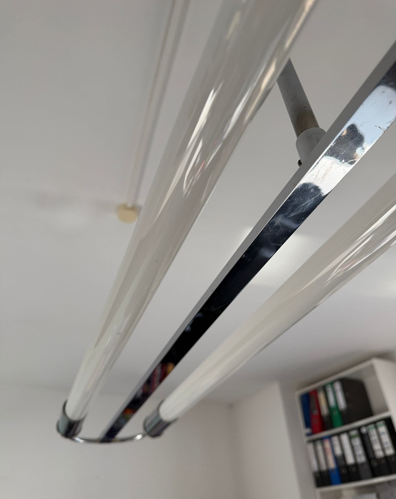 Bauhaus Streamline Moderne Ceiling Lamp, Germany circa 1935 - Image 14