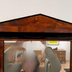 Alternative view of Small Austrian Biedermeier Walnut Wall Mirror, Circa 1820