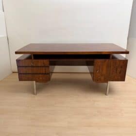 Large Mid-Century Modern Rosewood Desk, Germany, 1960s