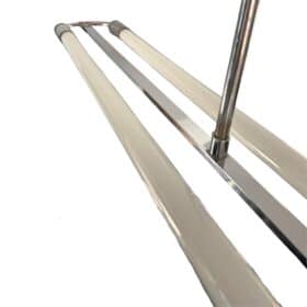 Bauhaus Streamline Moderne Ceiling Lamp, Germany circa 1935